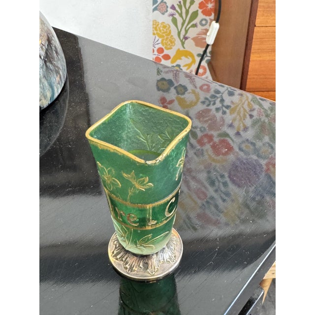 Glass Nancy Mini Vase by Daum Frères, 1895 For Sale - Image 7 of 9