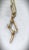 Antique Etched 9k Gold Lingerie Pin Necklace With Pearls For Sale - Image 9 of 12