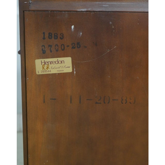 Henredon Aston Court Mahogany Flip Top Server For Sale - Image 18 of 18