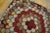 Textile 1940s Multi Floral Folk Art Penny Antique American Hooked Rug 4' 0''x4' 0'' Woven Wool Carpet For Sale - Image 7 of 12