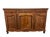 This is a charming French Provincial buffet features a warm walnut finish, shaped paneled doors, and classic Louis XV-...