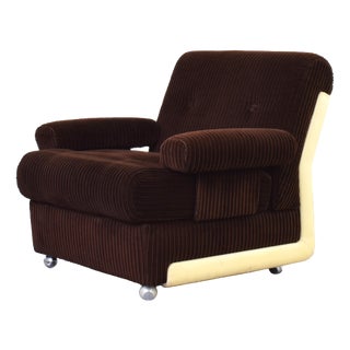 Mid-Century Modern German Lounge Chair, 1970s For Sale