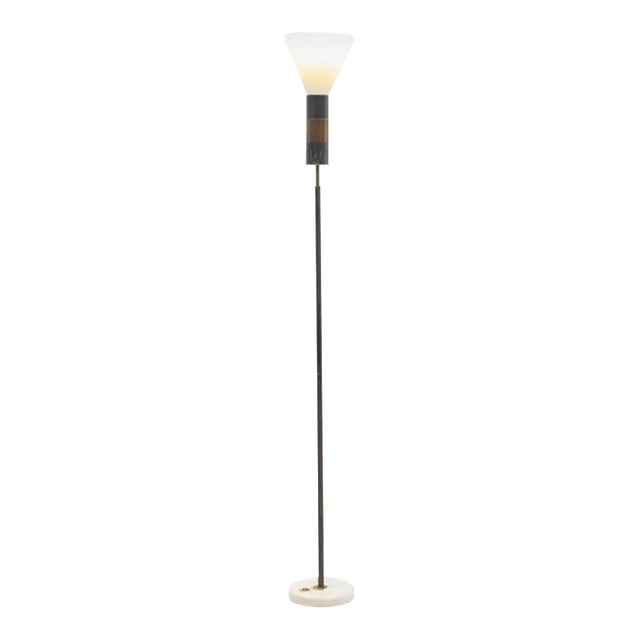 1950s Stilnovo Mid-Century Modern Italian Floor Lamp For Sale