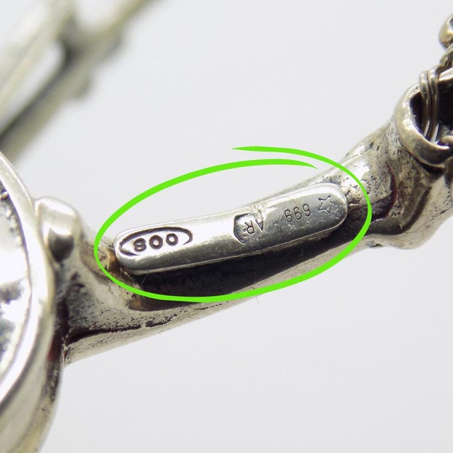 Silver Vintage Italian Handmade Silver Violin with Arc, Tuscany, 1980s For Sale - Image 8 of 12