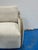 Modern Swivel Chair - Nubby Cream For Sale - Image 4 of 7