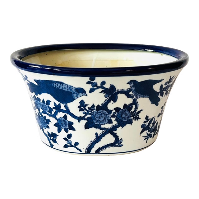 Chinoiserie Foot Bath Planter Chairish
