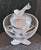 Caviar Dish Igor in Partially Frosted Crystal Glass by Lalique, 1990s For Sale - Image 6 of 14