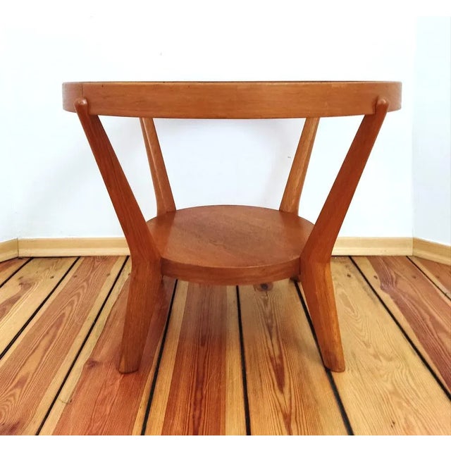 Coffee Table by K. Kozelka for Interier Praha, Czechoslovakia, 1930s For Sale - Image 4 of 11