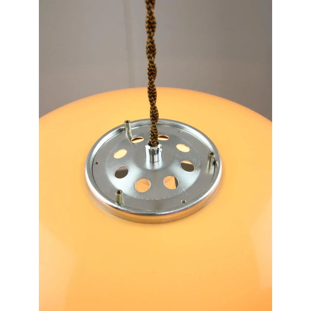 Space Age Brown Pendant Lamp from Guzzini, 1960s For Sale - Image 13 of 18