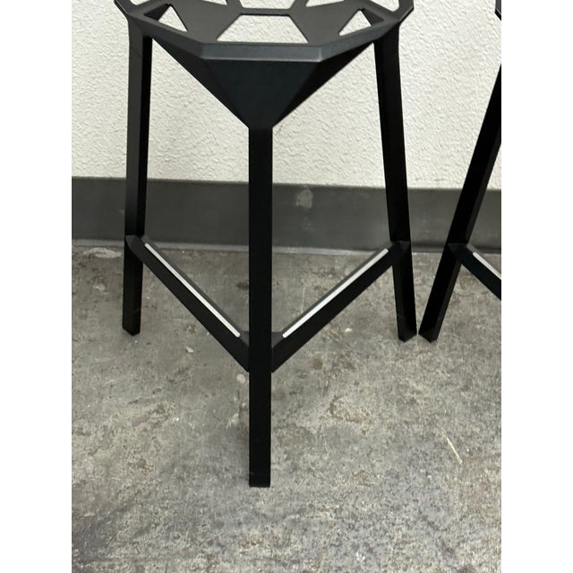 Konstantin Grcic for Magis Stool_One Counter Stools, Pair For Sale - Image 11 of 12