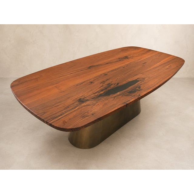 Not Yet Made - Made To Order Domus Walnut Table by Andrea Toffanin for Hood - Back & Forth Design For Sale - Image 5 of 7
