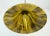 Vintage Pendant Lamp in Amber Color, Acrylic and Brass, 1970s For Sale - Image 4 of 11