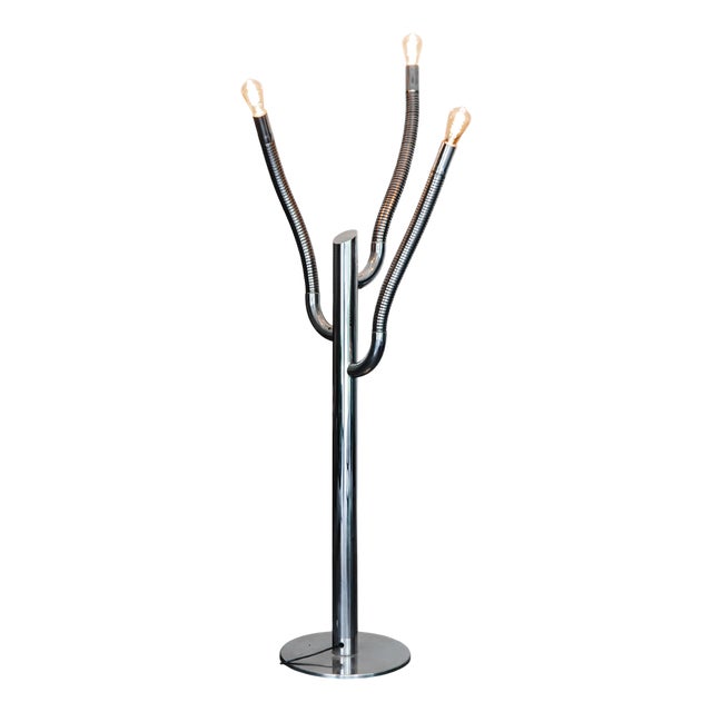 Floor Lamp by Angelo Lelii for Arredoluce, 1970s For Sale