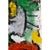 Paper 19.6" by 25.5" Abstract Figurative Original Oil Painting Inspired by Karel Appel, Unframed For Sale - Image 7 of 10