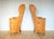 Brown Rustic Farmhouse Armchairs, 1960s, Set of 2 For Sale - Image 8 of 18