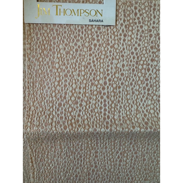 Mid-Century Club Chair in Jim Thompson Fabric For Sale In Charleston - Image 6 of 6