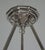 Silver French Art Deco Pendant Light by Degue 1930 France - 2 Available For Sale - Image 8 of 11