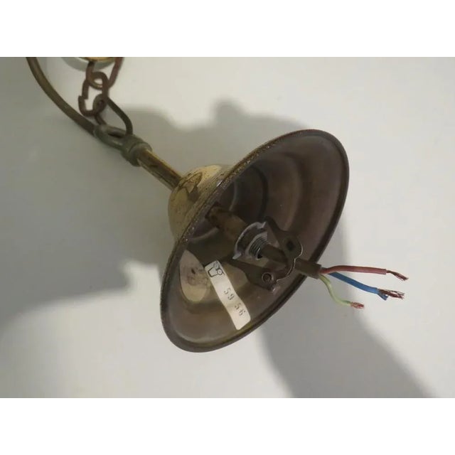 Hollywood Regency Pendant, 1970s For Sale - Image 10 of 11