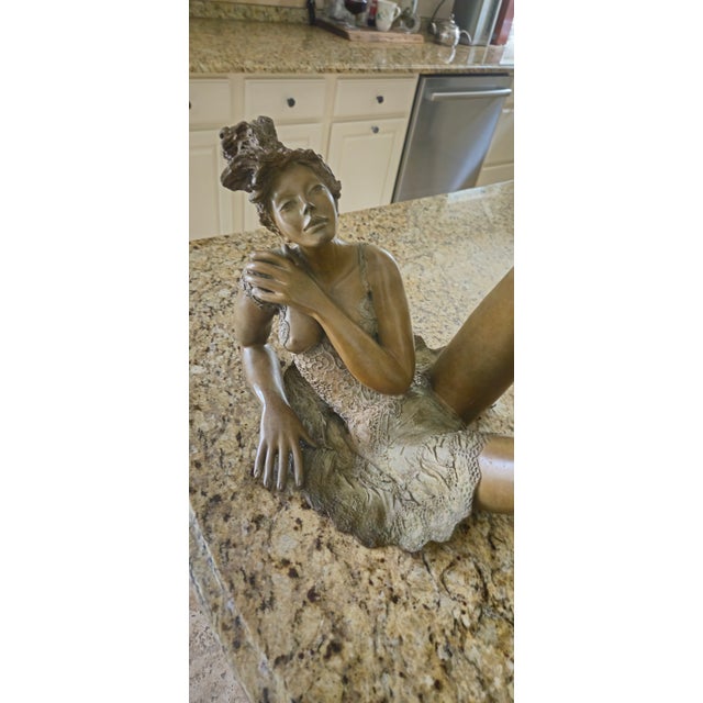 Josepha "Brigitte" Patinated Bronze Sculpture, 2007 – Limited Edition 13/55 For Sale - Image 4 of 12