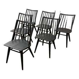 Four Hands Lewis Windsor Dining Chairs, Set of Four For Sale