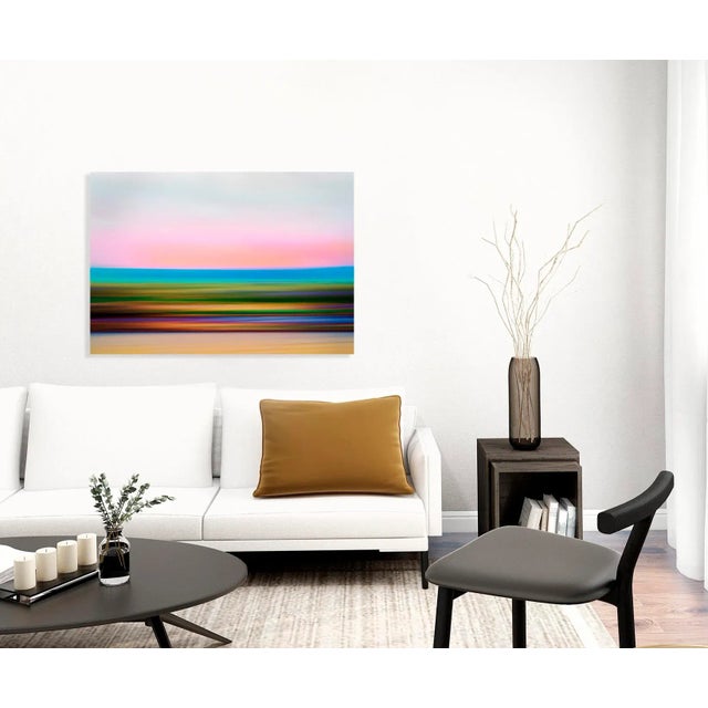 Abstract Landscape Art Print - Colourful Modern Artwork by Angela Cameron For Sale - Image 3 of 3