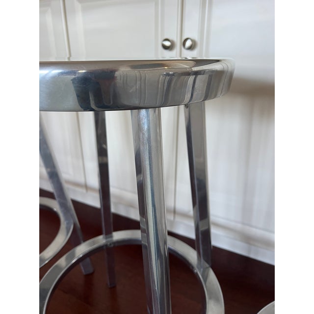 2000 - 2009 Counter Stools by Naoto Fukasawa (Deja-Vu) for Magis - Set of 3 For Sale - Image 5 of 6