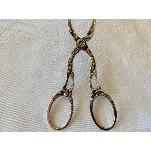 1980s Vintage 800 Silver Tongs For Sale - Image 5 of 8