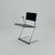 Mid-Century Modern Ballerina Black Dining Chair by Herbert Ohl for Matteo Grassi, Italy, 1980s For Sale - Image 6 of 11