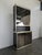 Vintage Aluminum and Glass Display Cabinet, 1980s For Sale - Image 3 of 12