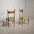 1950s Italian Side Chairs in Exotic Wood, 1950s, Set of 2 For Sale - Image 5 of 12