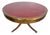 19c Mahogany Leather Top Drum Table For Sale