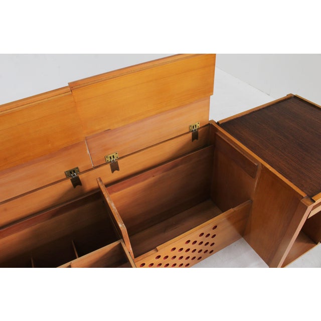 Wood Vintage Sideboard by Carlo Scarpa, 1950s For Sale - Image 7 of 14
