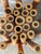 Wood Bundled Bamboo Glass-Top Dining Table, Attributed to Budji Layug, 1970s For Sale - Image 7 of 17