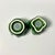1960s Vintage Boho Chic Hollywood Regency Shamrock Salt & Pepper Shakers - A Pair. For Sale - Image 10 of 10