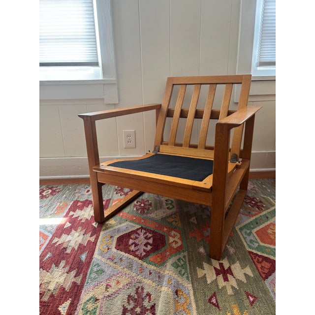 Mid 20th Century Attibuted to Borge Mogensen Vintage Armchair For Sale In Los Angeles - Image 6 of 15