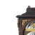 Table clock - Urgos - 19th century. German; 20th century wooden case with gilded metal fittings. Metal dial with Roman...