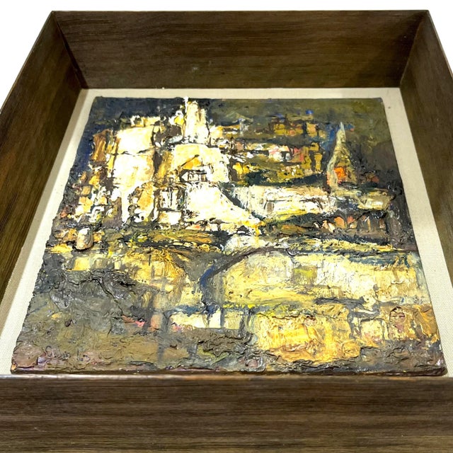 1963 Abstract Italian Landscape Painting - Cohn For Sale - Image 9 of 11