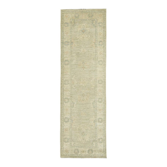 Oushak Rug 2'10" x 9' For Sale