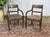 19th Century English Chairs and Armchairs Set in Mahogany, Set of 6 For Sale - Image 3 of 14