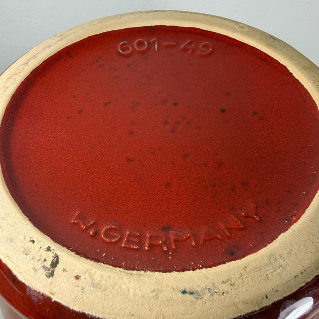 Fat Lava Floor Vase from Scheurich Keramik, 1960s For Sale - Image 14 of 15