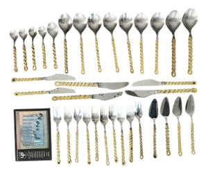 Table Cutlery by David Marshall, 1980, Set of 34