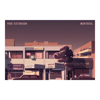 2020 Contemporary Canadian Poster - Pascal Blanchet -Park Extension, Montreal For Sale