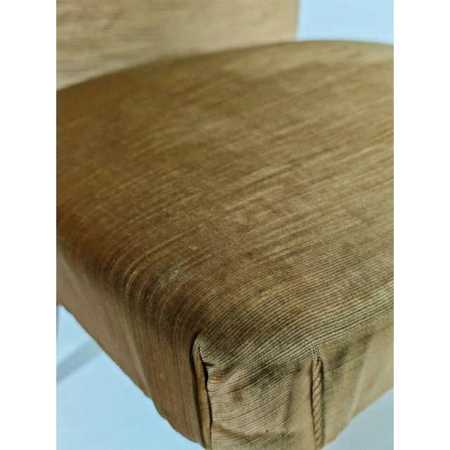 Velvet Armchairs, Italy, 1960s, Set of 2 For Sale - Image 4 of 11