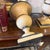 Ivory 1930s Art Deco Black and White Ivory Lacquered Wood Italian Candlehloders For Sale - Image 8 of 12