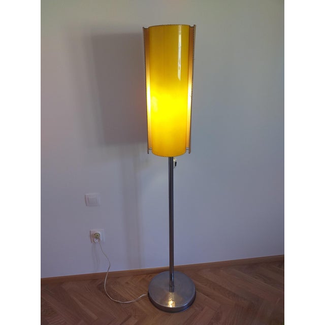 Metal Large Mid-Century Rocket Floor Lamp, Germany, 1960s For Sale - Image 7 of 12