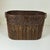 1980s Vintage Boho Chic Safari Coastal Tole Elephant, Monkey & Giraffe Faux Wood Bamboo Wastebasket For Sale - Image 14 of 16