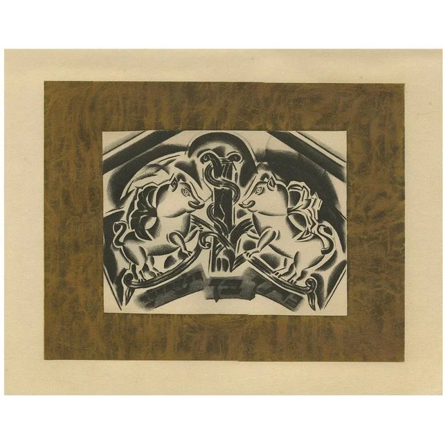 Nathan Altmann, Fantastic Beasts, 1923, Paper For Sale - Image 6 of 6