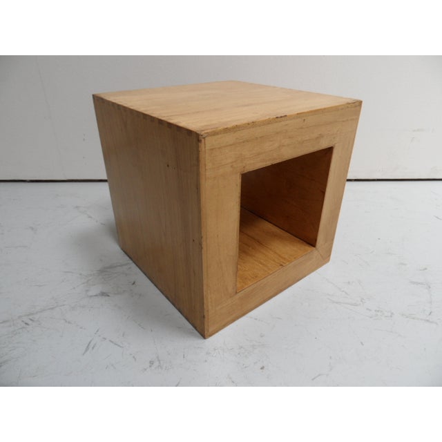 Vintage Cube Side Tables, 1960s, Set of 2 For Sale - Image 6 of 13
