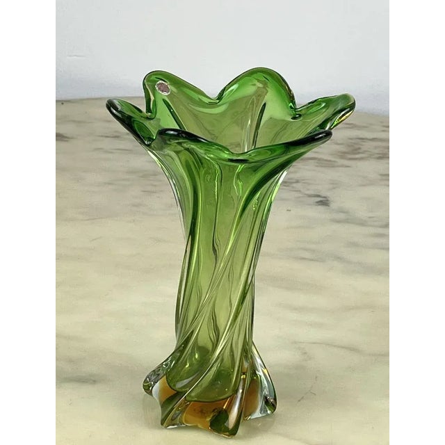 Mid-Century Vase in Murano Glass, Italy, 1960s For Sale - Image 11 of 11