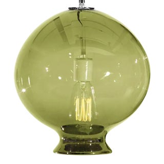 Juno Pendant Light from the Versuvius Collection in Citron For Sale